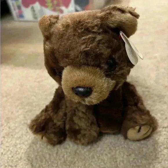 Large Beanie Baby Cocoa The Brown Bear 1996 - Picture 1 of 7